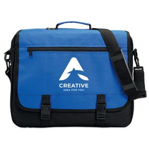 GiftRetail MO8332 - FLAPA 600D polyester document bag Royal Blue