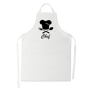 GiftRetail MO8441 - FITTED KITAB Adjustable apron White