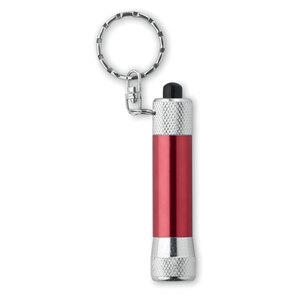 GiftRetail MO8622 - ARIZO Aluminium torch with key ring