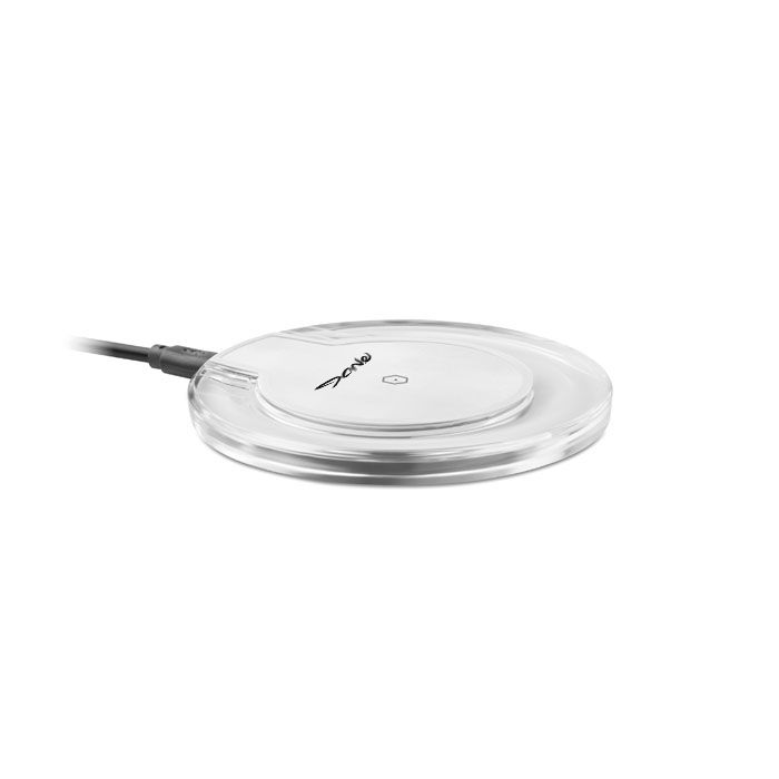 GiftRetail MO9310 - UVE CHARGING Round wireless charging pad