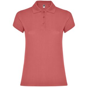 Roly PO6634 - STAR WOMAN Short-sleeve polo shirt for women CHRYSANTHEMUM RED