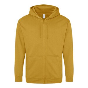 AWDIS JH050 - Zipped sweatshirt Mustard