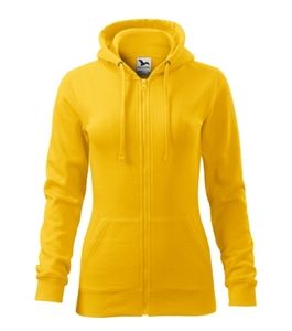 Malfini 411 - Trendy Zipper Sweatshirt Ladies Yellow