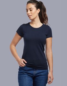 Les Filosophes WEIL - Women's Organic Cotton T-Shirt Made in France Navy