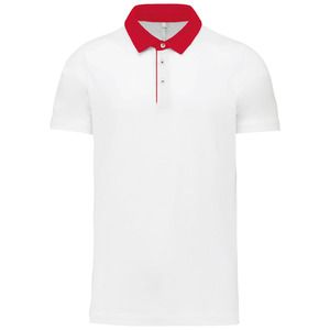 Kariban K260 - Mens two-tone jersey polo shirt