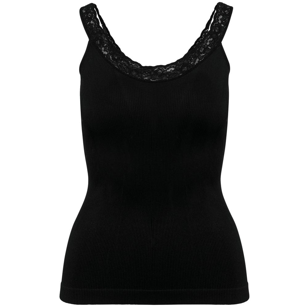 Kariban K3043 - Eco-friendly seamless tank top with lace