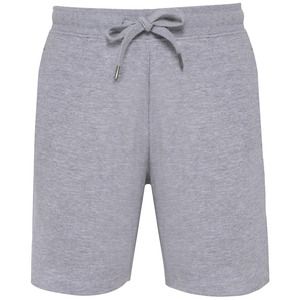 Kariban K757 - Men’s eco-friendly French terry bermuda shorts Oxford Grey