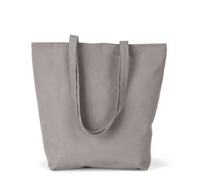 Kimood KI0252 - Tote bag in organic cotton Metal Grey