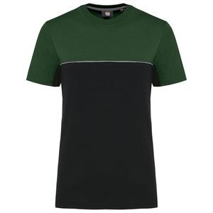 WK. Designed To Work WK304 - Unisex eco-friendly short sleeve two-tone t-shirt
