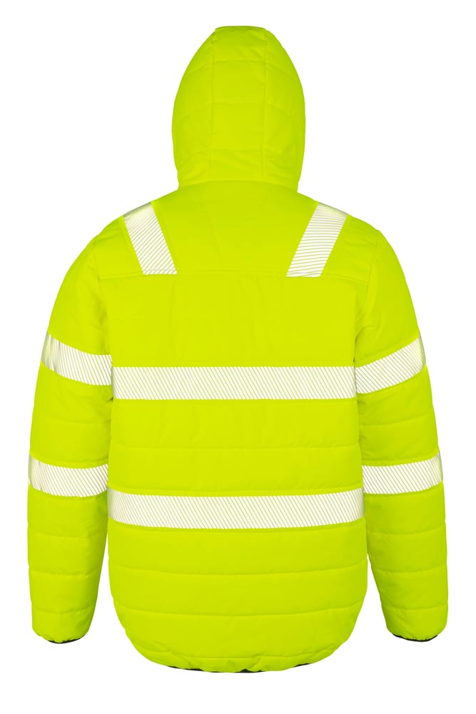 Result R500X - Recycled ripstop padded safety jacket