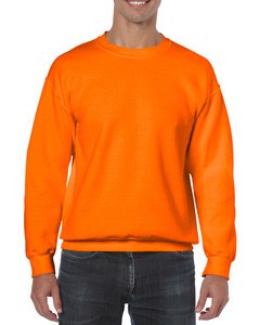 GILDAN GIL18000 - Sweater Crewneck HeavyBlend unisex Safety Orange