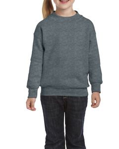 GILDAN GIL18000B - Sweater Crewneck HeavyBlend for kids Dark Heather