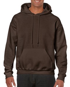 GILDAN GIL18500 - Sweater Hooded HeavyBlend for him Dark Chocolate
