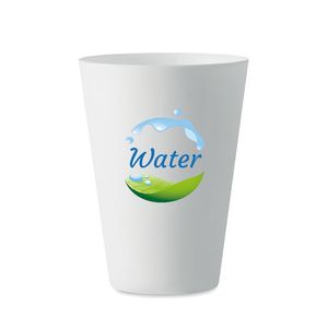 GiftRetail MO6375 - FESTA LARGE Reusable event cup 300ml White