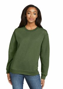 GILDAN GILSF000 - Sweater Crewneck Softstyle unisex Military Green