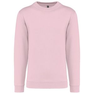 Kariban K474 - Round neck sweatshirt Pale Pink