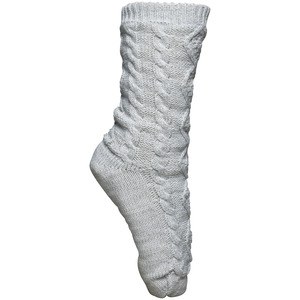Kariban K815 - Sherpa-lined Lounge socks Snow Grey melange