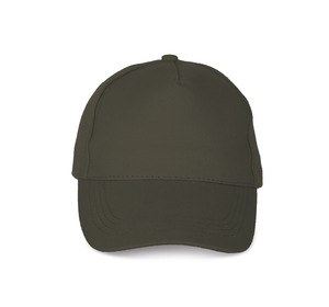 K-up KP162 - Heavy cotton cap - 5 panels Khaki