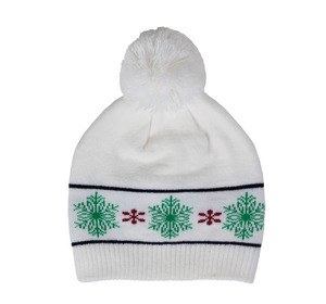 K-up KP558 - Beanie with Christmas patterns