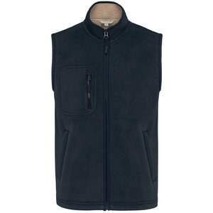 WK. Designed To Work WK610 - Unisex fleece bodywarmer with sherpa inner