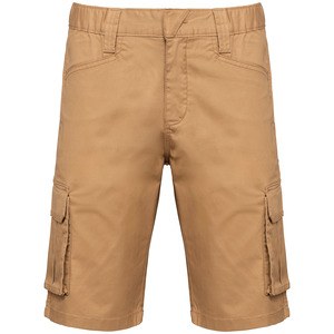 WK. Designed To Work WK713 - Mens eco-friendly multipocket bermuda shorts