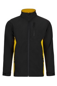 Velilla 106004 - BICOLOR SOFT SHELL Black/Yellow