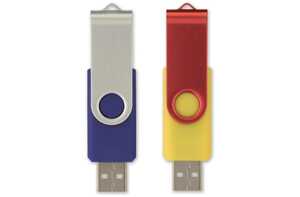 TopPoint LT26402 - USB flash drive twister 4GB Combination
