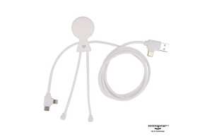 Intraco LT41007 - 2089 | Xoopar Mr. Bio Long GRS Power Delivery Cable with data transfer White