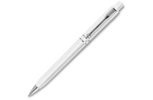 TopPoint LT87528 - Ball pen Raja Chrome hardcolour White