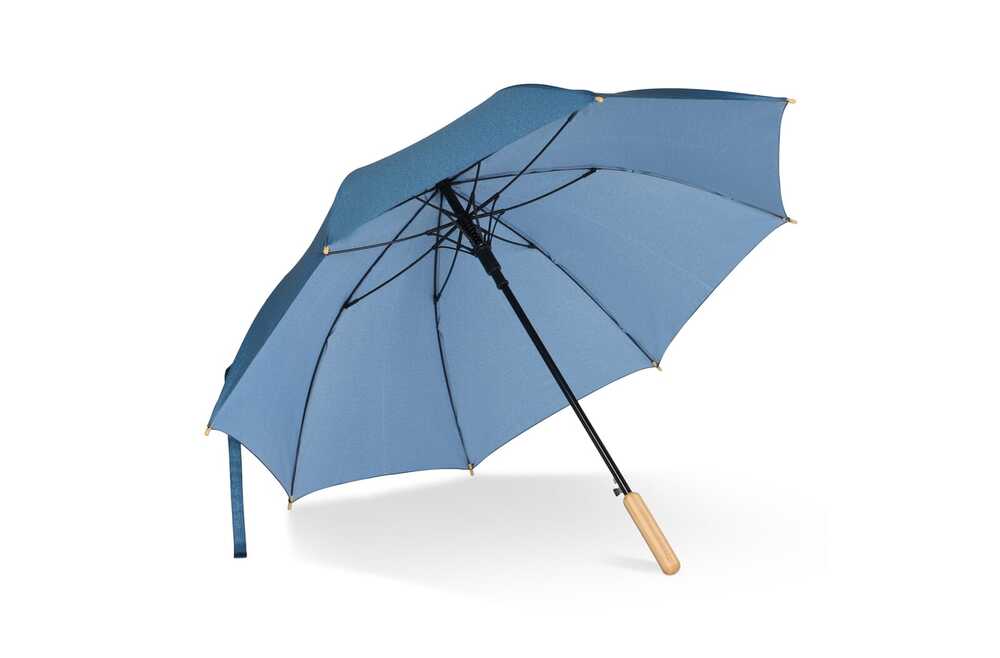 TopEarth LT97114 - Stick umbrella 25” R-PET straight handle auto open