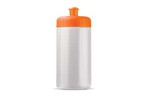 TopPoint LT98795 - Sport bottle classic 500ml White / Orange
