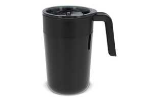 TopPoint LT98834 - Double walled coffee mug 400ml Black