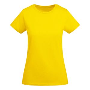 Roly CA6699 - BREDA WOMAN Fitted short-sleeve t-shirt for women in OCS certified organic cotton