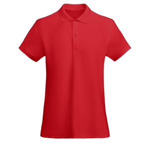 Roly PO6618 - PRINCE WOMAN Fitted short-sleeve polo shirt  for women in OCS certified organic cotton