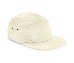 Beechfield BF654 - Canvas 5 panel cap Natural