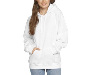 GILDAN GNSF50 - Unisex hooded sweatshirt White