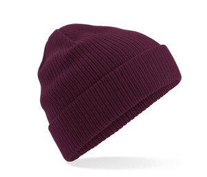 Beechfield BF050 - Organic Cotton Beanie Burgundy