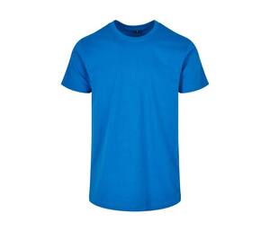 BUILD YOUR BRAND BYB010 - BASIC ROUND NECK T-SHIRT Cobalt Blue