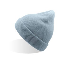 ATLANTIS HEADWEAR AT250 - Recycled polyester beanie Light Blue