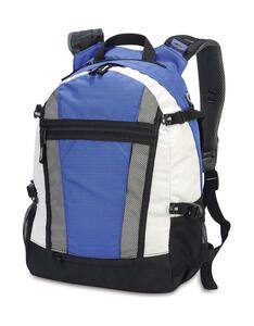Shugon SH1295 - Indiana Student/ Sports Backpack Royal/Off White