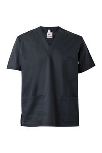 Velilla 535206S - STRETCH SCRUB TOP Dark Grey