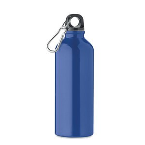 GiftRetail MO2062 - REMOSS Recycled aluminium bottle 500ml Blue
