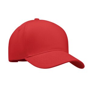 GiftRetail MO6875 - SINGA 5 panel baseball cap Red