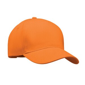 GiftRetail MO6875 - SINGA 5 panel baseball cap Orange