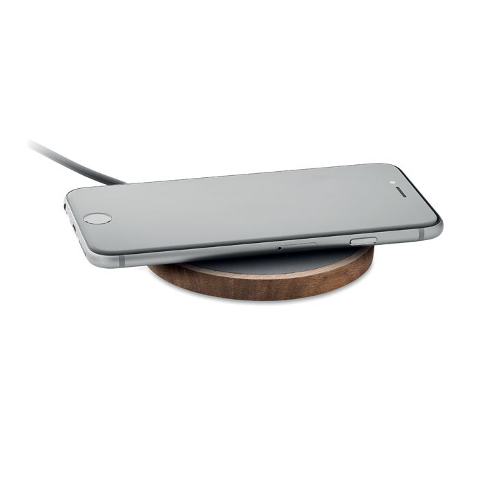 GiftRetail MO2184 - ACAWAI Wireless charger in acacia 15W
