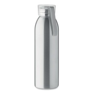 GiftRetail MO2241 - BIRA Stainless steel bottle 650ml matt silver