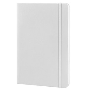 EgotierPro 30083 - A5 PU Cover Notebook with Elastic Band LUXE