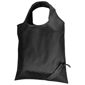 EgotierPro 38041 - 210D Polyester Bag with Integrated Handles FRAISE Black