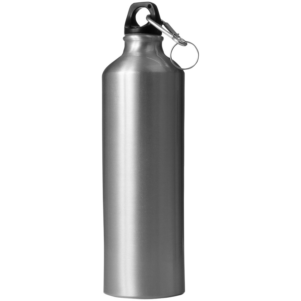 EgotierPro 50008 - 750ml Aluminum Bottle with Carabiner, Screw Cap WINNER