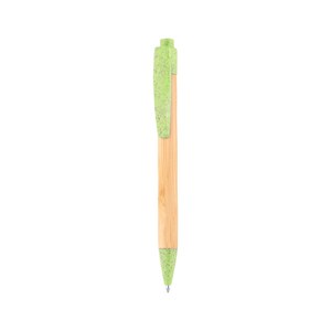 EgotierPro 50016 - Bamboo Pen with PP and Wheat Fiber MALMO Green